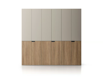 MASTER HINGED - Sectional wooden wardrobe by Santalucia Mobili - view 2